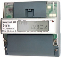Счетчик 3Ф 4Т min 5A/max 10A 3x230/400V класс 0,5S/1 RS-485 Меркурий 236ART-03PQRS