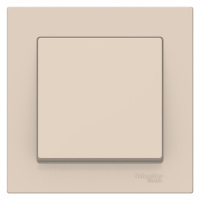 Выключатель 1-клавишный сх.1 10AX в сборе Schneider Electric AtlasDesign Бежевый