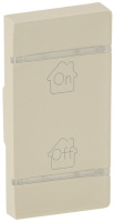 Клавиша для с символом "GEN-On-Off" правая 1 мод Legrand Valena Life MyHome BUS/SCS Слоновая кость
