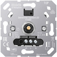 Механизм светорегулятор (диммер) роторный стандартный LED Jung