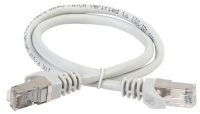 Коммутационный шнур (патч-корд), кат.5Е FTP, LSZH, 0,5м, серый ITK