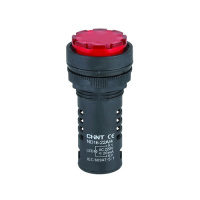 Сигнализатор звуковой ND16-22FS Φ22 мм красный LED АС220В (R) CHINT
