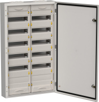 TITAN 5 Корпус металлический ЩРн-144 (2х72) 960х570х140 IP54 сер IEK