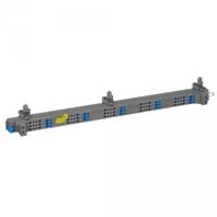 Распределительный блок VX3 - оптимизированный - до 63 А - автоматические зажимы - для 3-рядных щитков Legrand