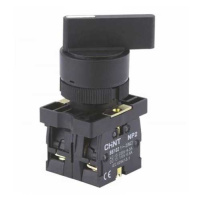 Переключатель NP2-EJ25, 2 положения с фиксацией, 1НЗ +1НО IP40 CHINT