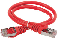Коммутационный шнур (патч-корд), кат.5Е FTP, 0,5м, красный ITK