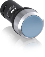 Кнопка CP2-30L-10 синяя с фиксацией 1HO ABB 