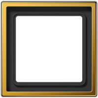 Рамка 1-постовая Jung LS 990 Золото