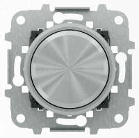 Потенциометр поворотный для л/л 700 Вт 0/1-10V 50mA / кольцо ABB NIE Skymoon Хром 8660.9 CR