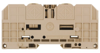 Клеммник проходной WFF 70 винт 70 мм.кв бежевый Weidmuller