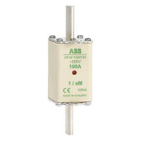 Предохранитель OFAF1aM20 20A тип аМ размер1, до 500В ABB