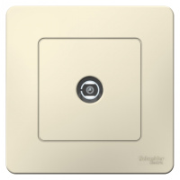 Розетка TV скрытой установки Systeme Electric Blanca Молочный