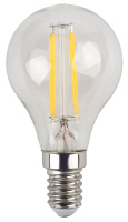 Лампа светодиодная филаментная E14 170-265В 5Вт 4000К ЭРА