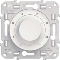 Регулятор теплого пола с внешним датчиком 10A Schneider Electric Odace Белый
