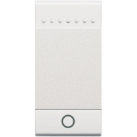 Клавиша Лампа, размер 1 модуль Bticino Living Light Белый