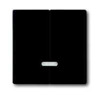 Управляющий элемент для 2-канального светорегулятора 6565 U ABB Solo/Future Черный бархат