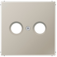 Накладка TV розетки Jung Cталь