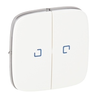 Клавиша 2-ая с подсветкой Legrand Valena Allure Жемчуг