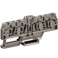 Клеммник проходной серый 4 кв.мм 2ввода/2вывода DKC HMM.4/2+2GR