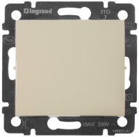 Переключатель промежуточный (перекрестный) 1-клавишный 10A Legrand Valena Слоновая кость