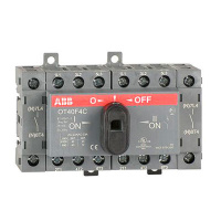 Рубильник реверсивный до 40A 4P, -O- / с резервной ручкой управления ABB OT40F4C