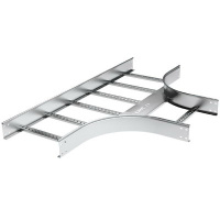 Ответвитель Т-образный 600х80мм толщина лонжерона 1,2мм оцинкованная сталь DKC L5 R300