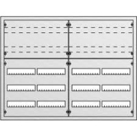 Шкаф с дверцей в нишу 834х1060х120, DIN125мм-5рядов/144(240)мод, IP31 / 30109 ABB U