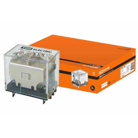 Реле промежуточное 10A 110V AC 0,75-2,5мм2 14 контактов IP40 TDM РЭК77/4