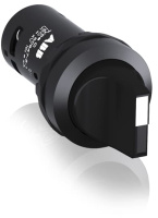 Переключатель C2SS2-10B-20 2-х позиционный черный 2НО (90 градусов) с фиксацией ABB 