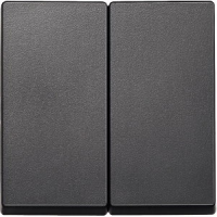 Клавиша 2-ая Merten System M Антрацит