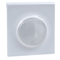 Odace Выключатель 1-клавишный, IP44, Белый Schneider Electric
