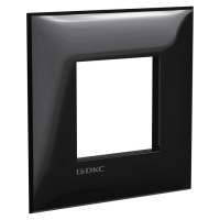 Рамка ARTLEBEDEV, "Avanti", "Черный квадрат", 2 модуля DKC Рамка ARTLEBEDEV, "Avanti", "Черный квадрат", 2 модуля DKC