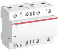 Контактор модульный 100A АС-1 4НО катушка 24В AC/DC ABB ESB100-40N-01