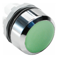 Кнопка MP2-20G зеленая только корпус без подсветки с фиксацией ABB