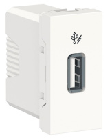 Розетка USB 5 В / 1000 мА 1 модуль Schneider Electric Unica New Modular Белый