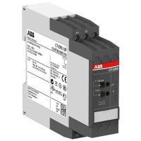 Реле времени CT-ERS.12P (задержка на включ.) 24-240B AC, 24-48B DC, 0.05c..300ч, 1ПК, пружинные клеммы ABB