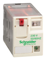 Реле 4СО светодиод 230В AC Schneider Electric
