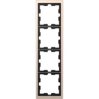 Рамка 4-постовая Merten D-Life Шампань