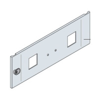 Панель ячейки фронтальная с 2 окнами 72х72мм для установки измерительных приборов 200х600мм ABB IS2