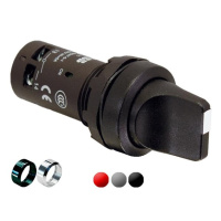 Переключатель C2SS2-30B-11 2-х позиционный черный 1НО1НЗ (90 градусов) с фиксацией ABB