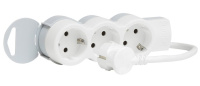 Удлинитель 3 розетки с заземлением с кабелем длиной 5 м Legrand Стандарт