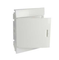 Бокс встраиваемый 24М непрозрачная дверь (с клеммами) белый ABB Mistral41F