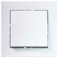Выключатель 1-клавишный сх.1 10AX в сборе Schneider Electric AtlasDesign Жемчуг