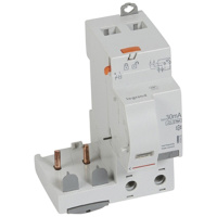 Дифференциальный блок DX3 - тип Hpi - 30 мА - 2П - 230 В~ - 63 А - 2 модуля Legrand