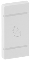 Клавиша для с символом "Светорегулятор" левая 1 мод Legrand Valena Life MyHome BUS/SCS Белый
