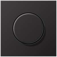 Накладка светорегулятора поворотного Jung Алюминий Dark