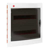 Щиток встраив. с дверцей 36мод., IP 41, белый DKC