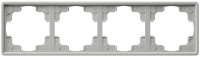 Рамка 4-постовая Gira S-Color Серый