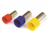 Наконечник-гильза 8мм с изолированным фланцем 2,50мм² синий DKC НШВИ