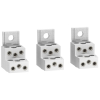 Клеммы алюминиевые шестикабелные 1,5-35мм2 250A упак 3шт Schneider Electric Compact/VigiCompact NSX100-250
